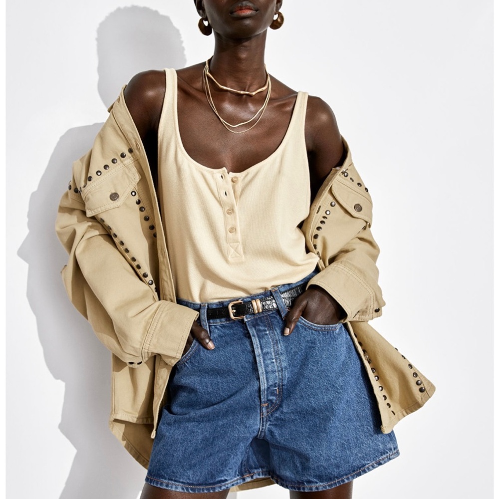 NWOT & Other Stories Denim Shorts size 10